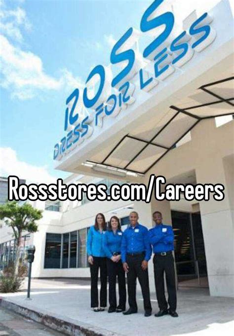 We consider individuals for <b>employment</b> or promotion according to their skills, abilities and experience. . Www rossstores com hiring
